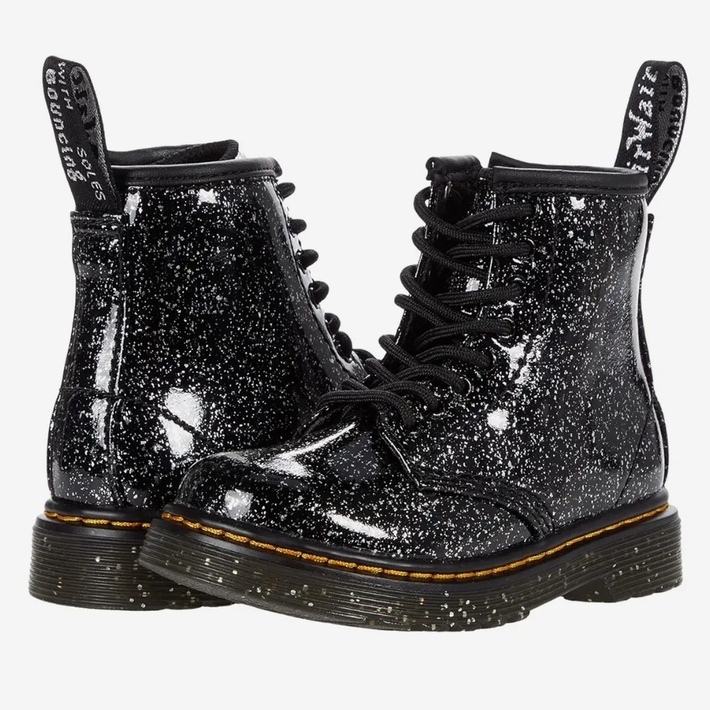 Dr Martens Glitter Combat Boots ✨